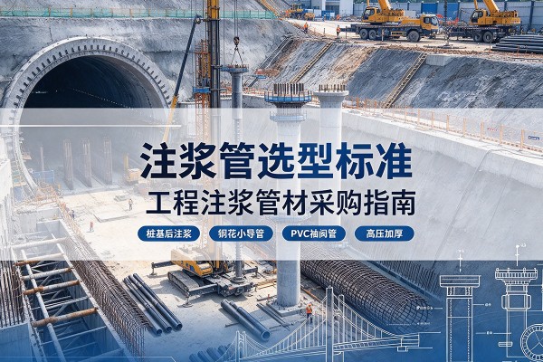 九寨沟注浆管选型标准