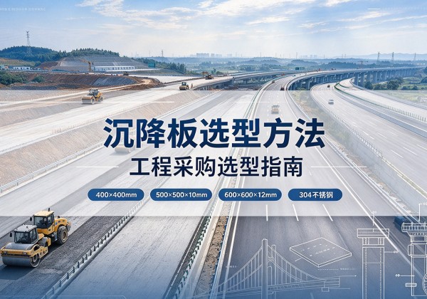 九寨沟沉降板选择方法
